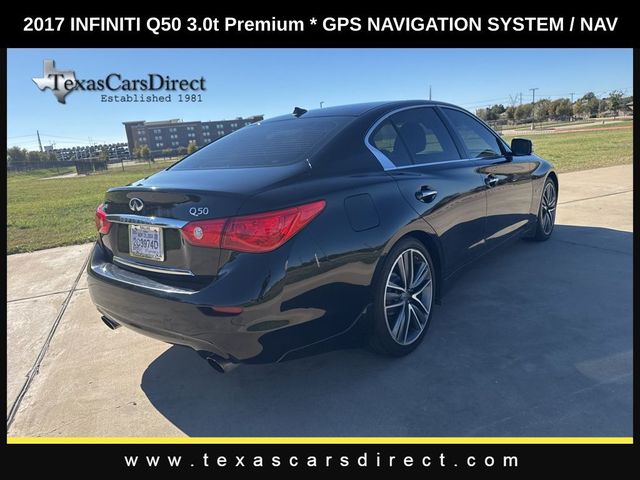 2017 INFINITI Q50 3.0T Premium