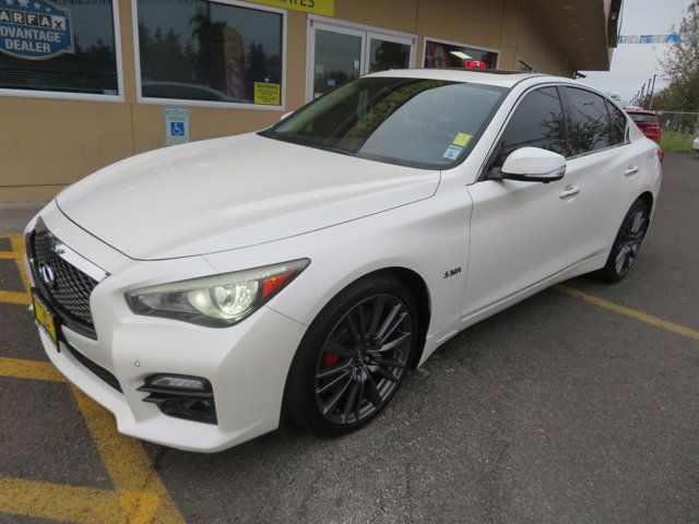 2017 INFINITI Q50 Red Sport 400