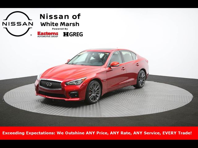 2017 INFINITI Q50 Red Sport 400