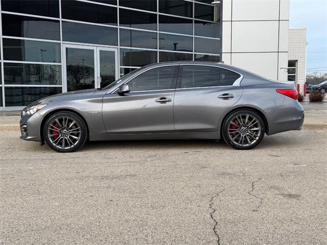 2017 INFINITI Q50 Red Sport 400