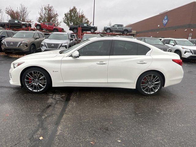 2017 INFINITI Q50 Red Sport 400