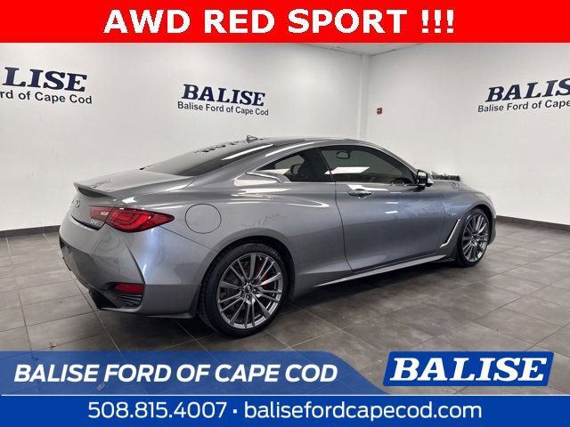 2017 INFINITI Q60 Red Sport 400