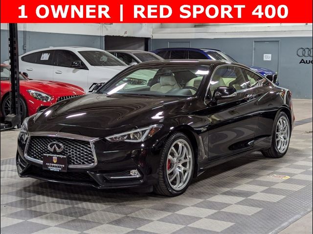 2017 INFINITI Q60 Red Sport 400