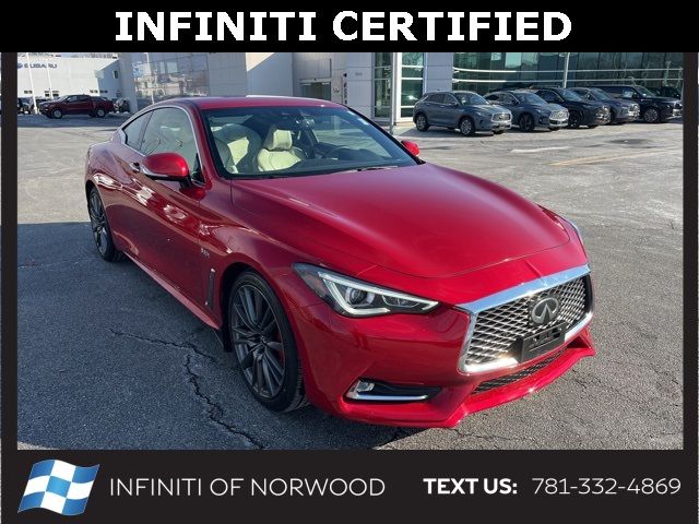 2017 INFINITI Q60 Red Sport 400