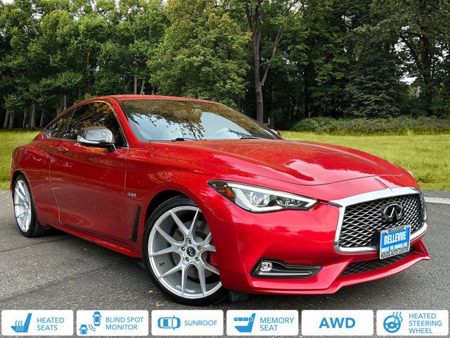 2017 INFINITI Q60 Red Sport 400