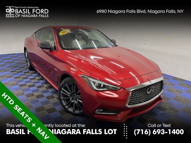 2017 INFINITI Q60 Red Sport 400