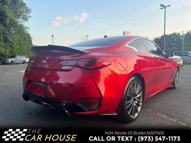 2017 INFINITI Q60 Red Sport 400