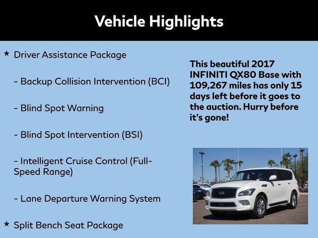 2017 INFINITI QX80 Base