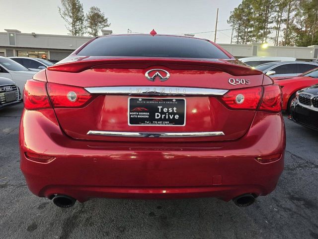 2017 INFINITI Q50 Red Sport 400