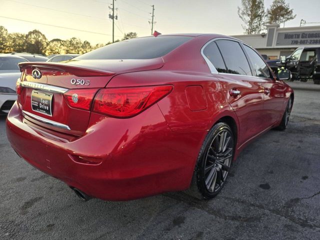 2017 INFINITI Q50 Red Sport 400