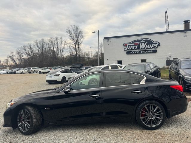 2017 INFINITI Q50 Red Sport 400