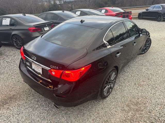 2017 INFINITI Q50 Red Sport 400