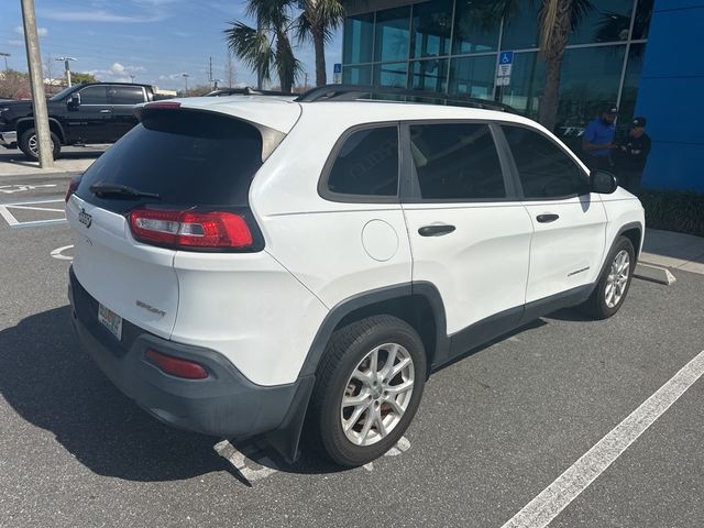 2017 Jeep Cherokee Sport