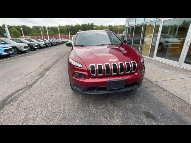 2017 Jeep Cherokee Sport