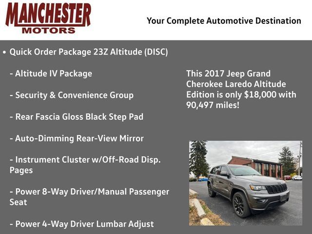 2017 Jeep Grand Cherokee Altitude