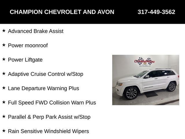 2017 Jeep Grand Cherokee Overland