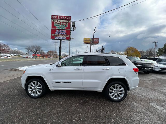 2017 Jeep Grand Cherokee Overland