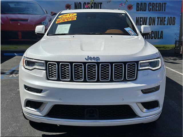 2017 Jeep Grand Cherokee Summit