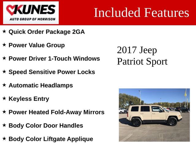 2017 Jeep Patriot Sport