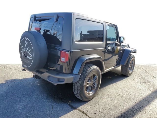 2017 Jeep Wrangler 75th Anniversary