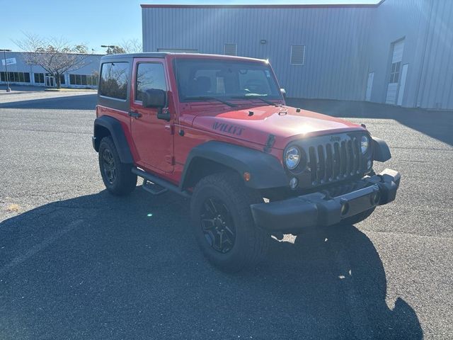 2017 Jeep Wrangler Willys Wheeler