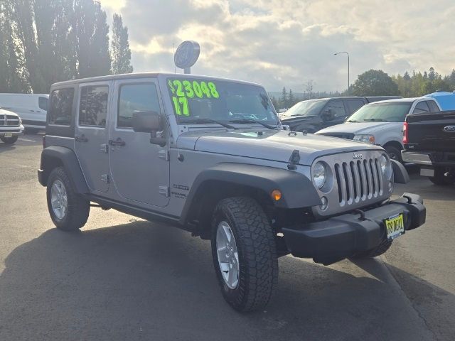 2017 Jeep Wrangler Unlimited Sport