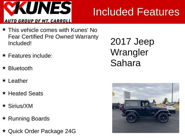 2017 Jeep Wrangler Sahara