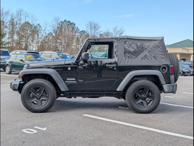 2017 Jeep Wrangler Sport