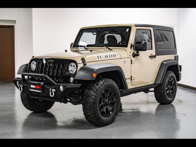 2017 Jeep Wrangler Willys Wheeler