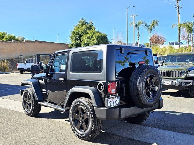 2017 Jeep Wrangler Sport