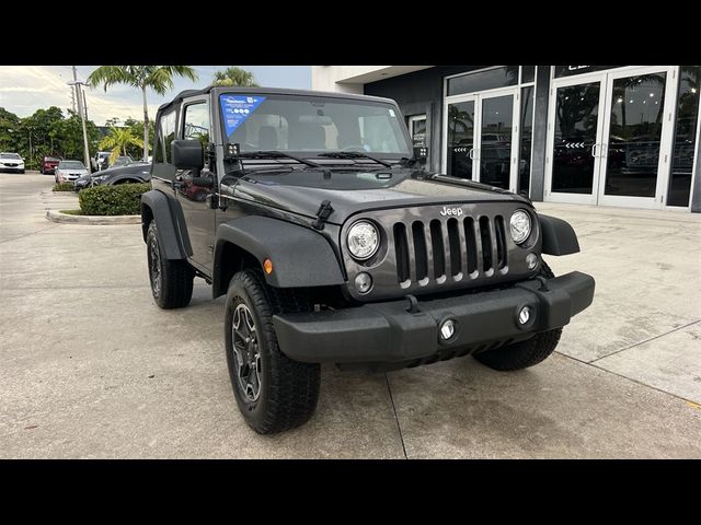 2017 Jeep Wrangler Sport