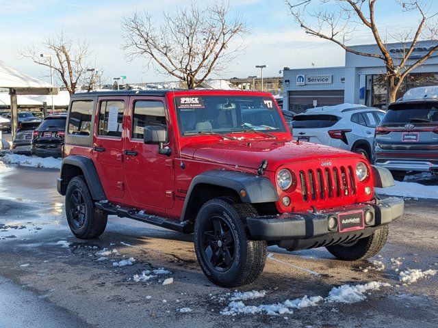 2017 Jeep Wrangler Unlimited Sport