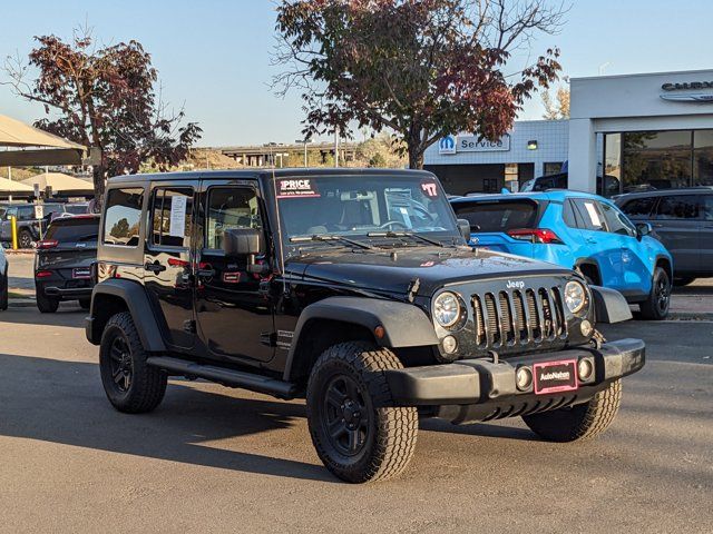 2017 Jeep Wrangler Unlimited Sport