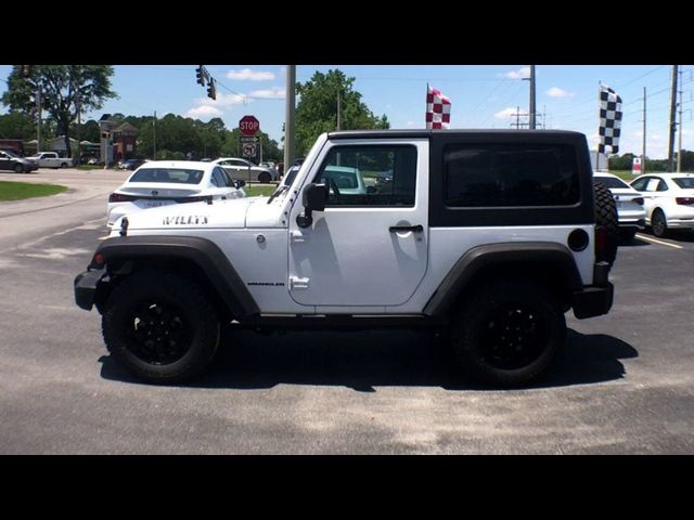 2017 Jeep Wrangler Willys Wheeler