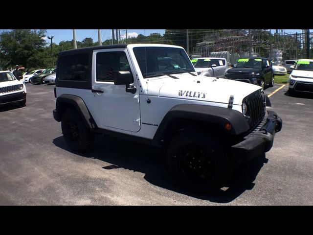 2017 Jeep Wrangler Willys Wheeler