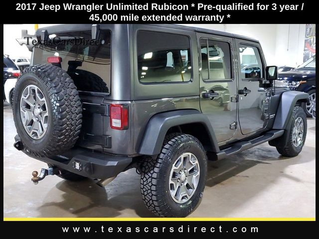 2017 Jeep Wrangler Unlimited Rubicon