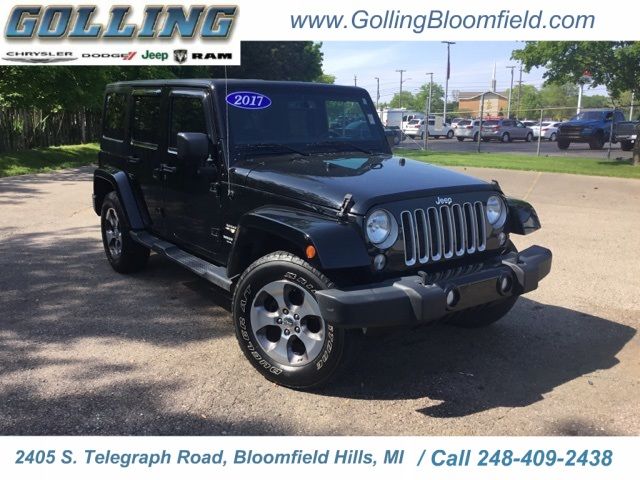 2017 Jeep Wrangler Unlimited Sahara