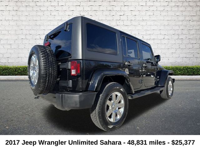 2017 Jeep Wrangler Unlimited Sahara