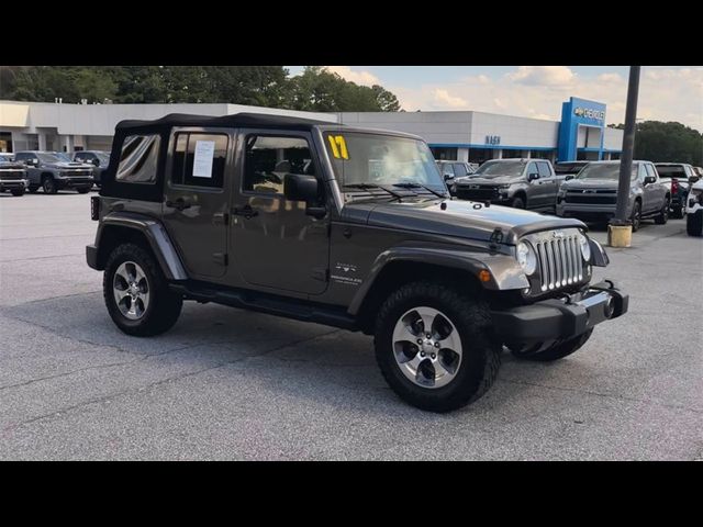 2017 Jeep Wrangler Unlimited Sahara