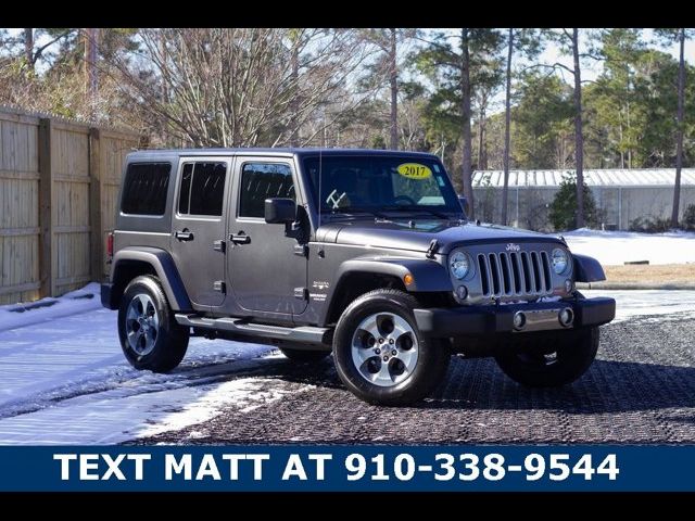 2017 Jeep Wrangler Unlimited Sahara