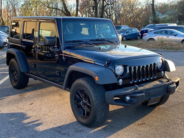 2017 Jeep Wrangler Unlimited Willys Wheeler