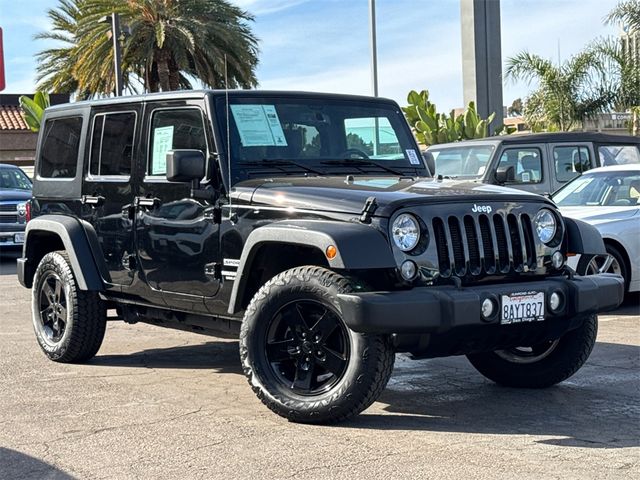 2017 Jeep Wrangler Unlimited Sport