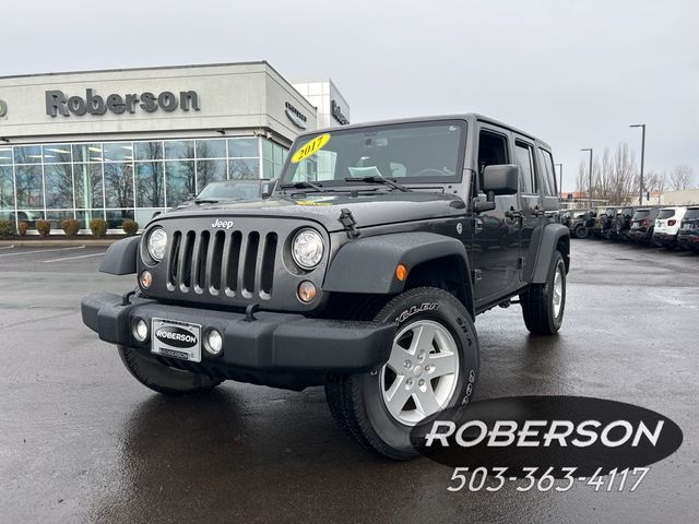 2017 Jeep Wrangler Unlimited Sport