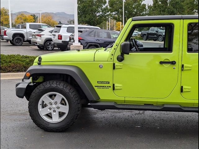 2017 Jeep Wrangler Unlimited Sport