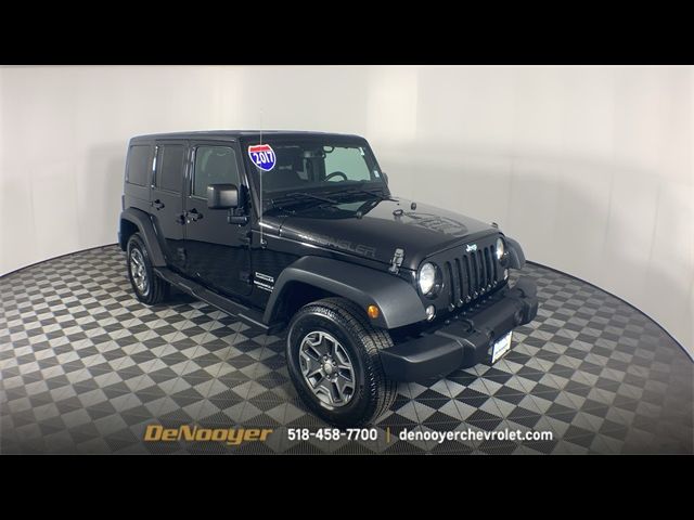 2017 Jeep Wrangler Unlimited Sport