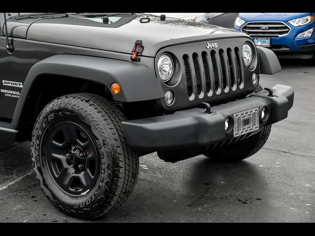 2017 Jeep Wrangler Unlimited Sport