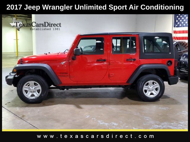 2017 Jeep Wrangler Unlimited Sport