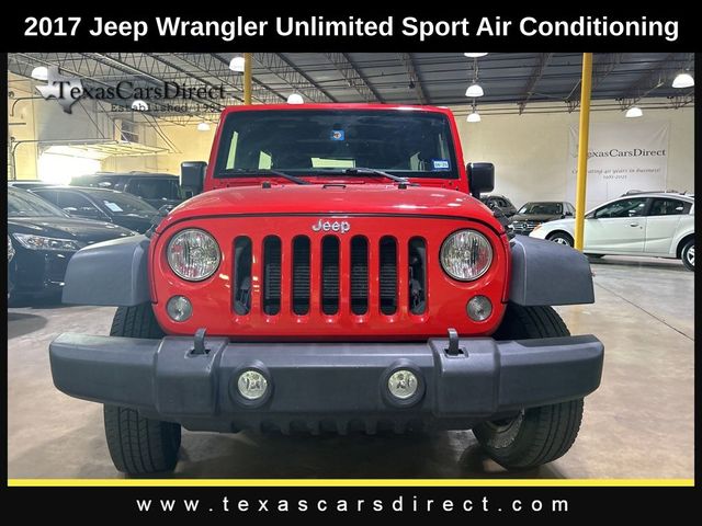 2017 Jeep Wrangler Unlimited Sport