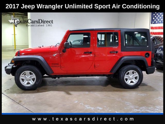 2017 Jeep Wrangler Unlimited Sport