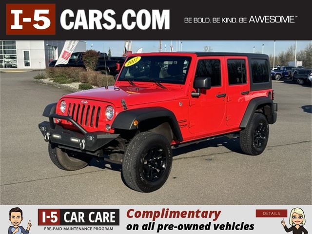 2017 Jeep Wrangler Unlimited Sport